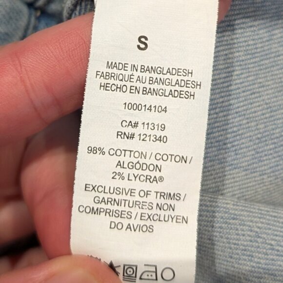 Dynamite Light Wash Denim Jacket - Picture 6 of 6